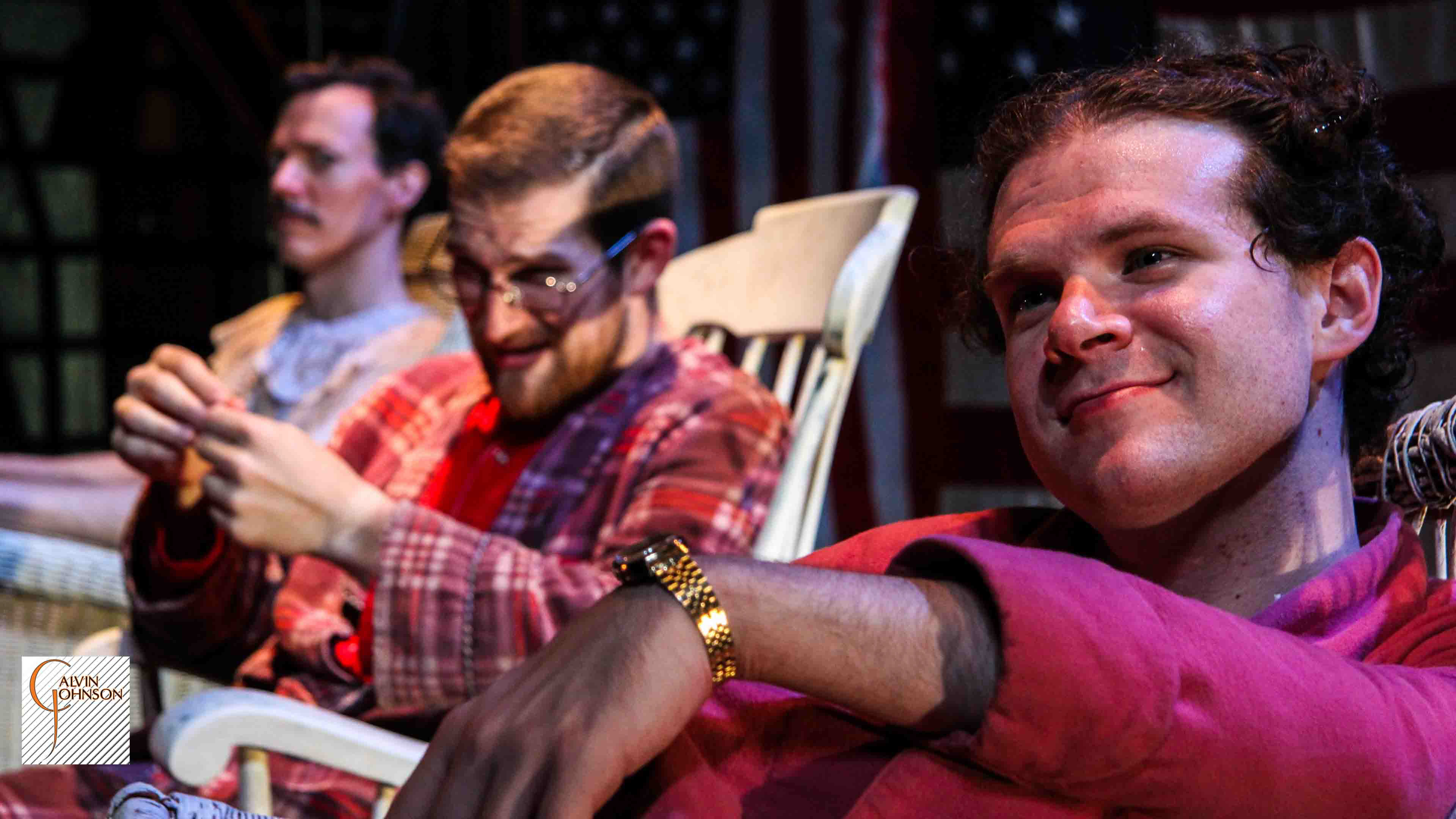 A performance of the play Blind Alley Guy at the Incubator Arts Project in New York City.