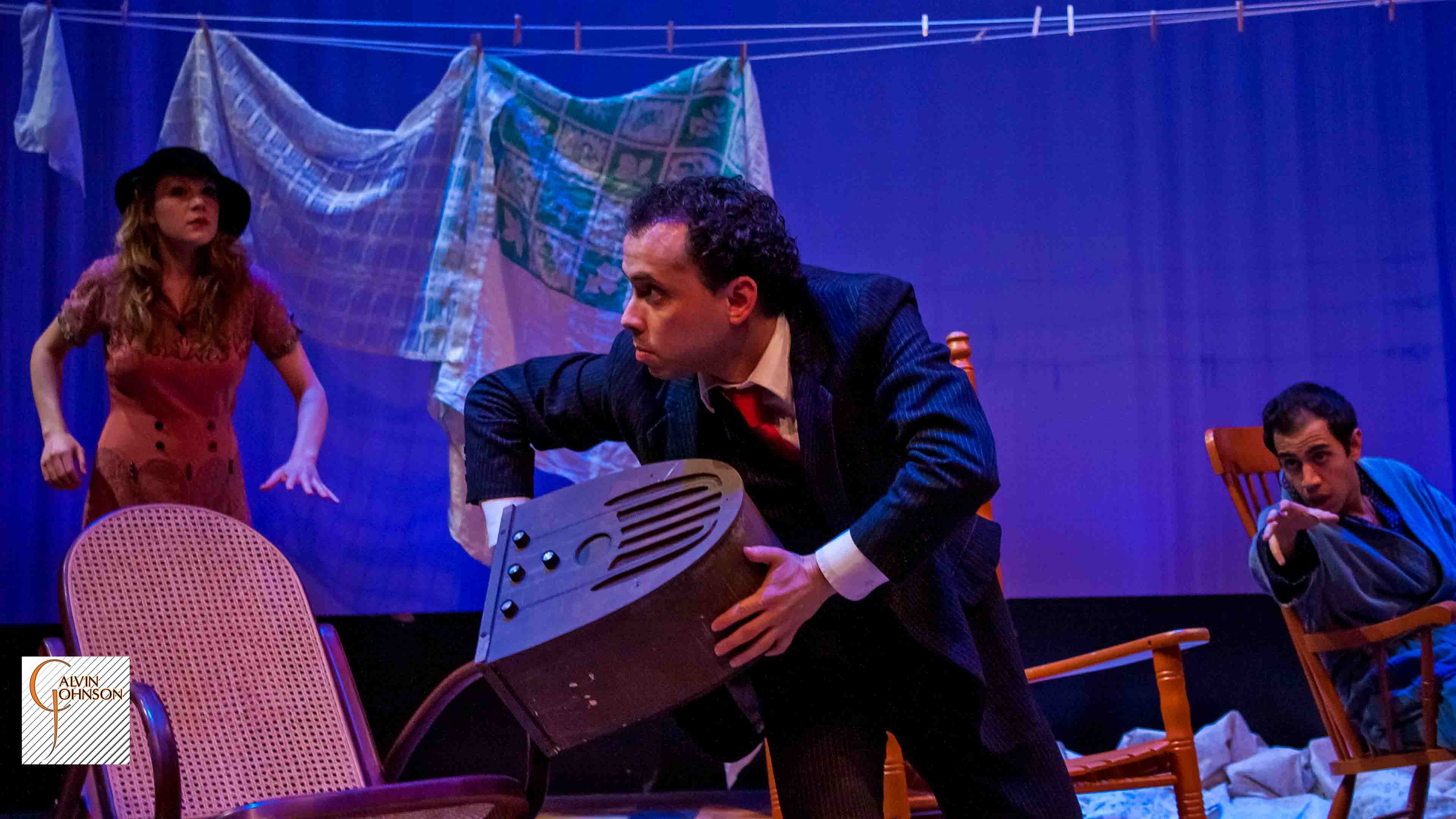 A performance of Eugene O'neil's play "Blind Alley Guy" at Carnegie Mellon University School of Drama.