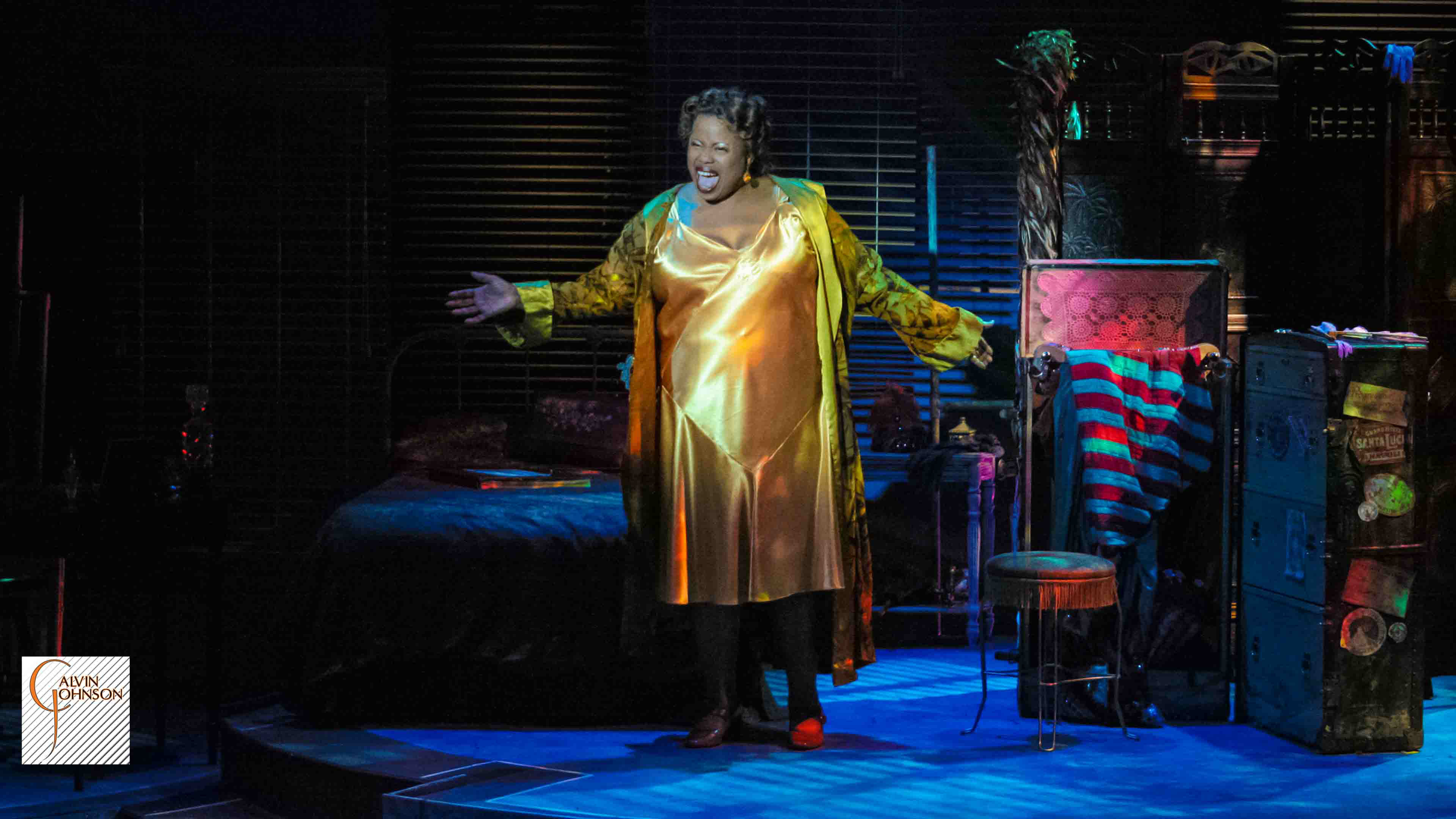 A performance of the musical "Blues in the Night" performed at Theatrical Outfit in Atlanta, GA.