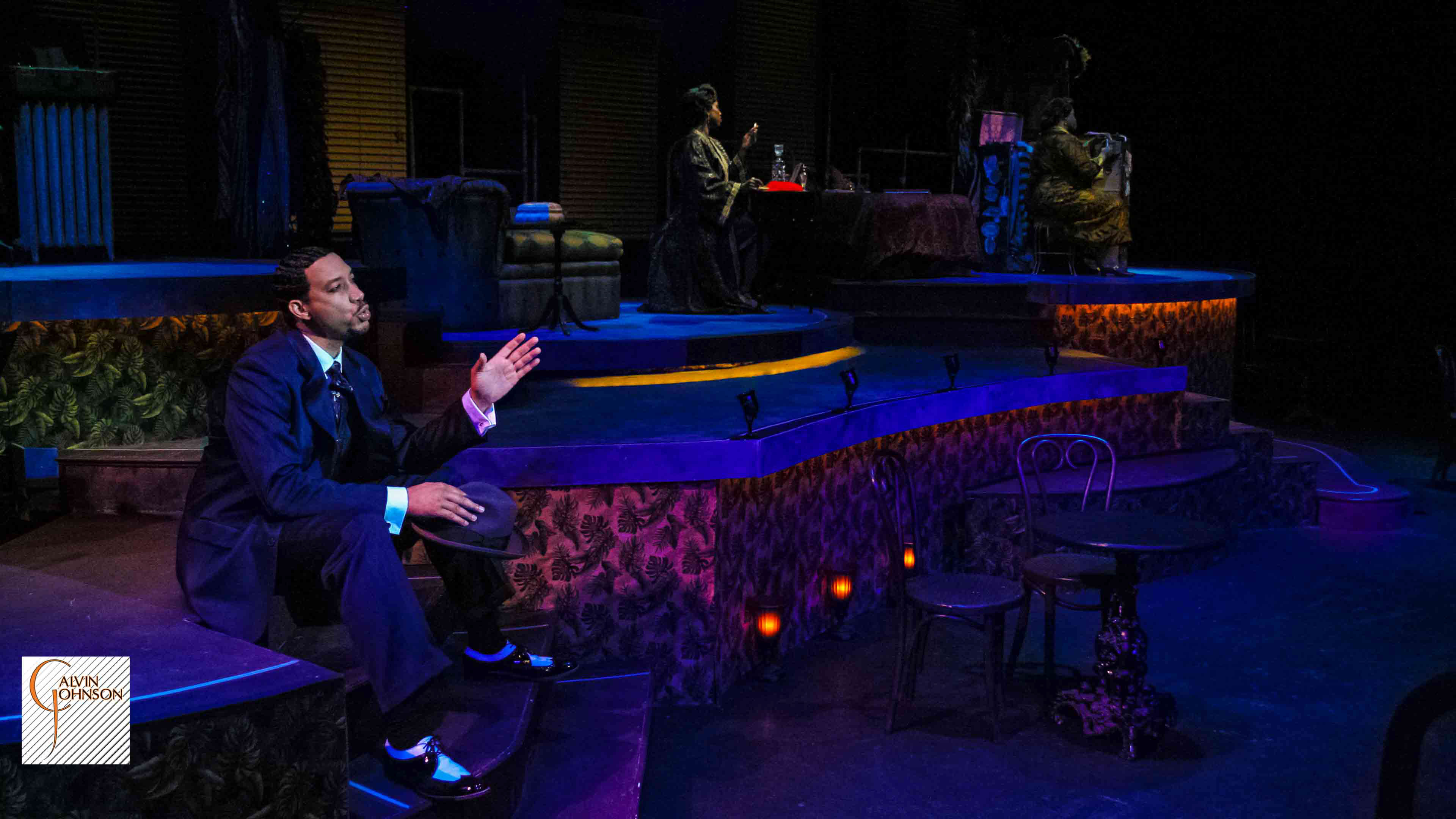 A performance of the musical "Blues in the Night" performed at Theatrical Outfit in Atlanta, GA.