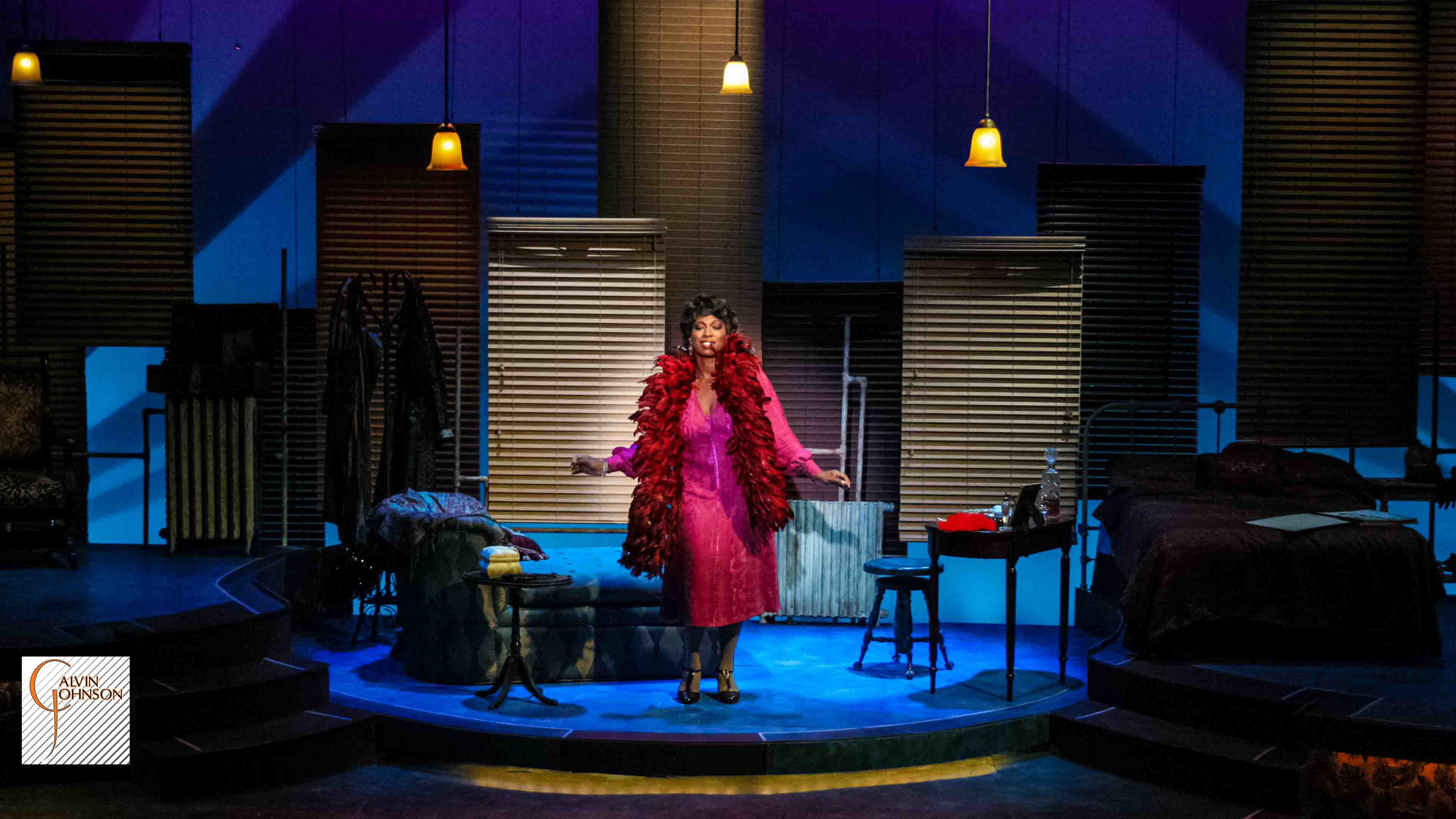 A performance of the musical "Blues in the Night" performed at Theatrical Outfit in Atlanta, GA.