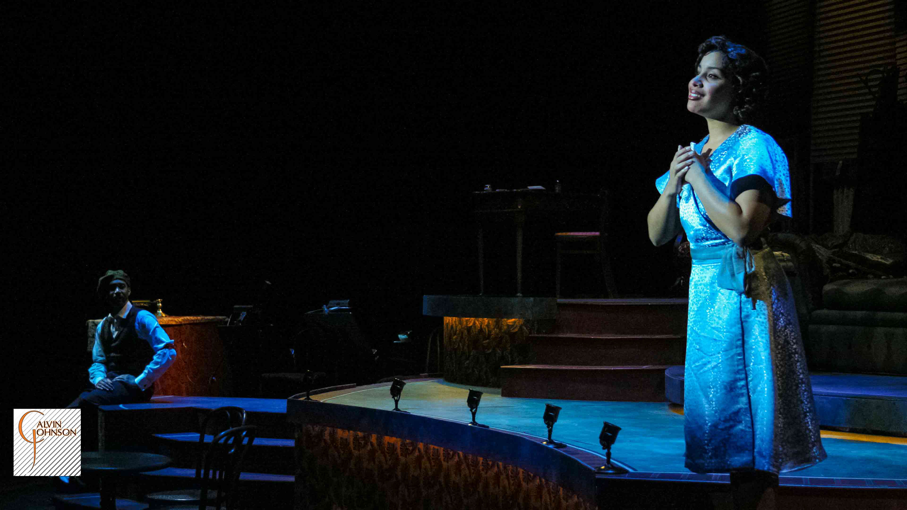 A performance of the musical "Blues in the Night" performed at Theatrical Outfit in Atlanta, GA.