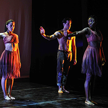 Dance performance at Carnegie Mellon University School of Drama were two couples find love and hapiness through sturggle.