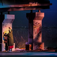 A performance of the play "In The Blood" written by Suzan-Lori Parks as performed at Spelman College in Atlanta, GA.