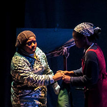 A performance of the play "In The Blood" written by Suzan-Lori Parks as performed at Spelman College in Atlanta, GA.