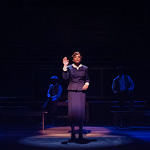 A performance of the play "Miss Ever's Boys" as performed at Fulton County's Southwest Arts Center for True Colors Theatre in Atlanta, GA.