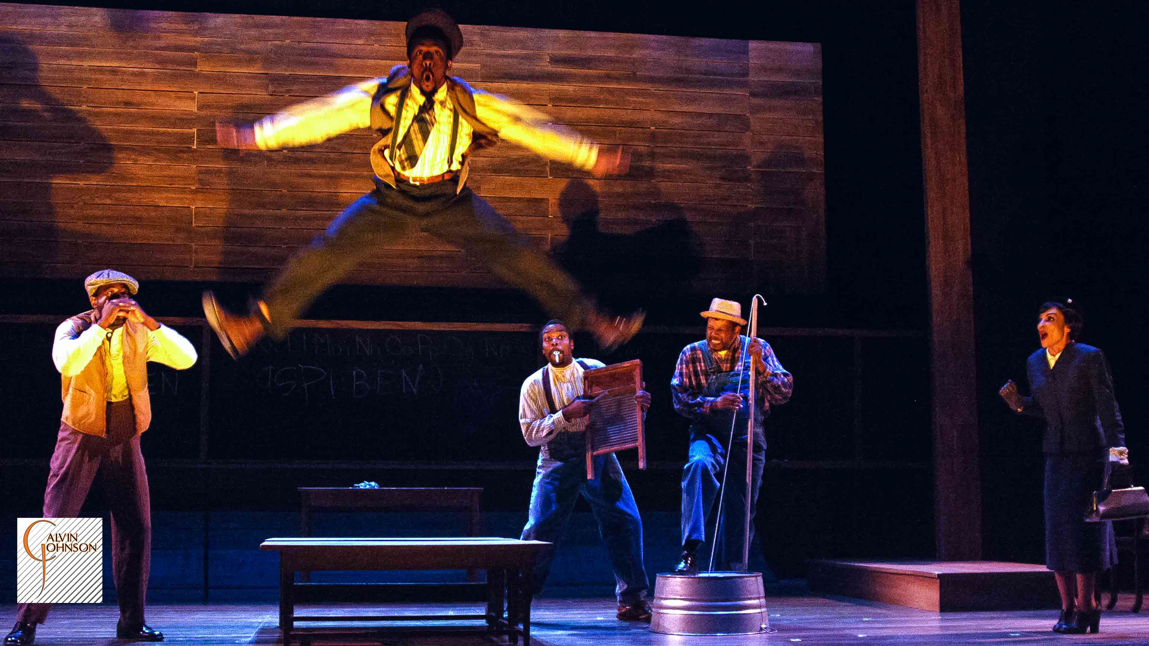 A performance of the play "Miss Ever's Boys" as performed at Fulton County's Southwest Arts Center for True Colors Theatre in Atlanta, GA.