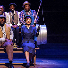 A performance of the play "Miss Ever's Boys" as performed at Fulton County's Southwest Arts Center for True Colors Theatre in Atlanta, GA.