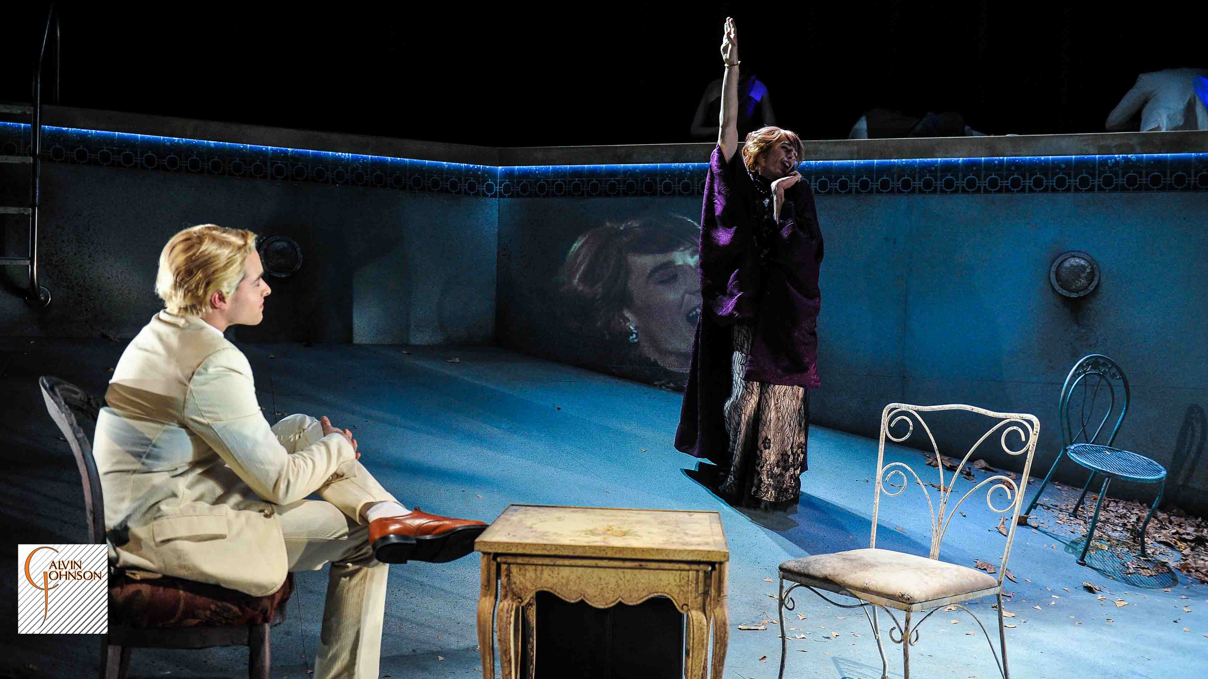 A performance of the play "Suddenly Last Summer" at Carnegie Mellon University School of Drama.