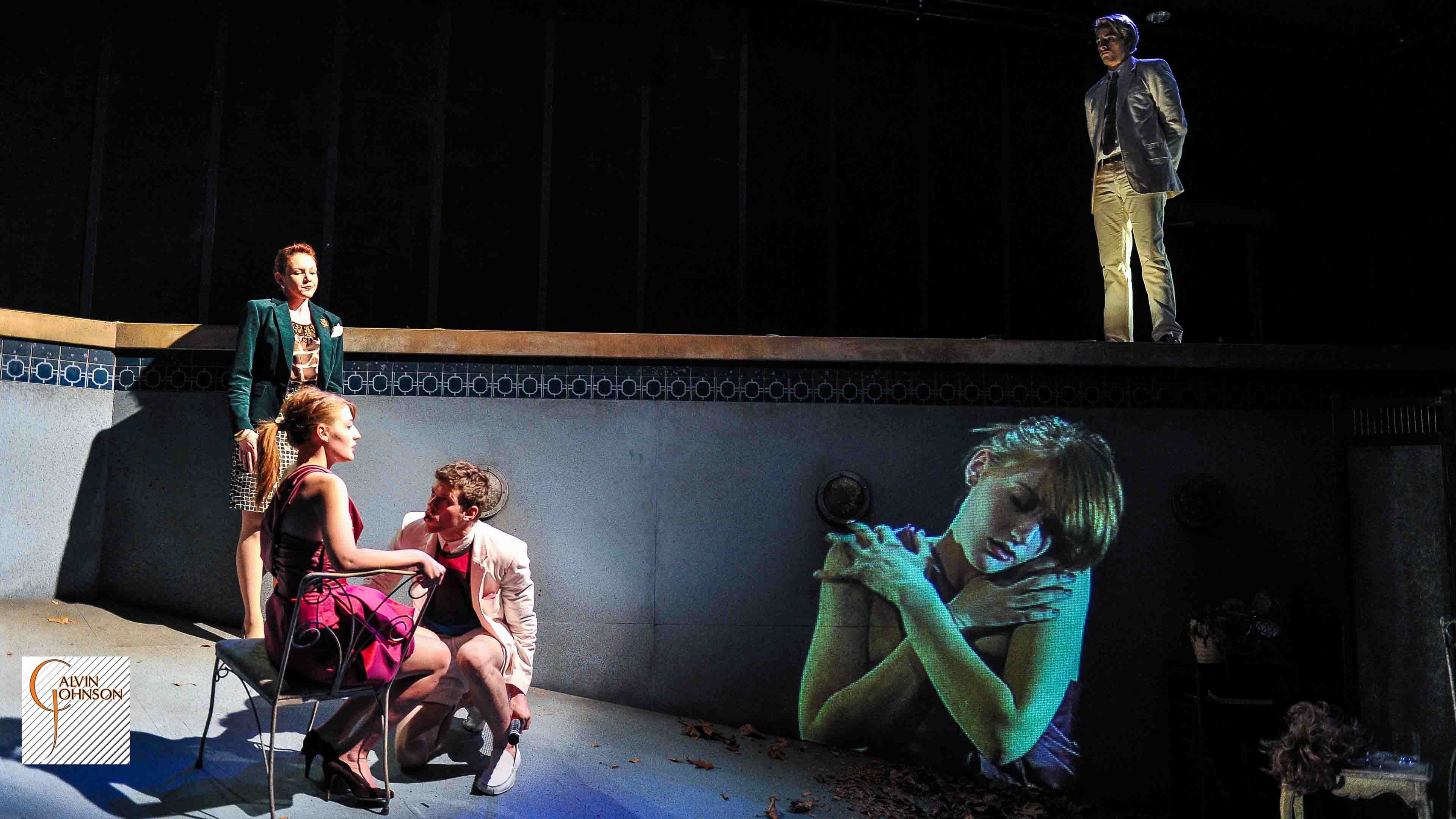 A performance of the play "Suddenly Last Summer" at Carnegie Mellon University School of Drama.